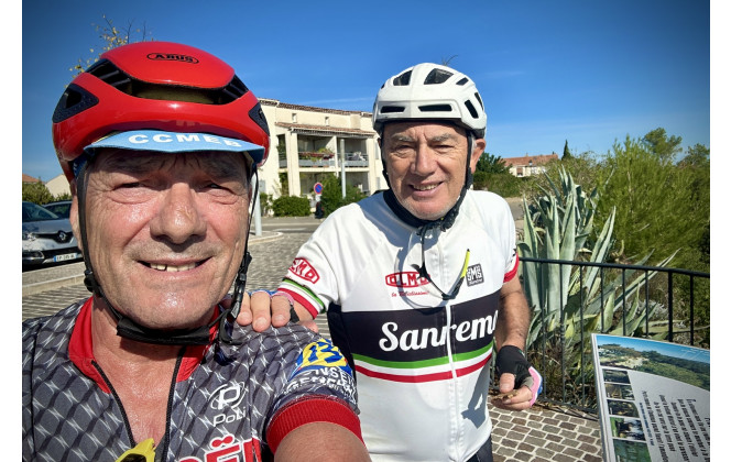 Jean Jacques Bourgois avec Jean Paul Vespini.